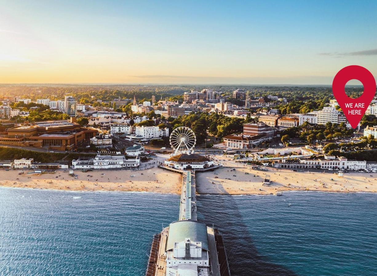 Lovely Apartment, One Minute From Bournemouth Beach And Town. المظهر الخارجي الصورة